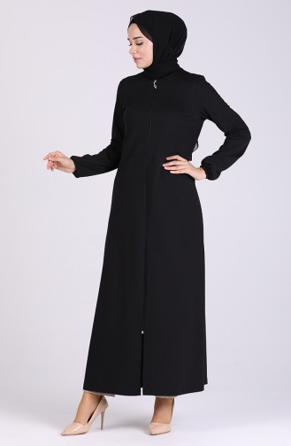 Black Abaya 3058-02