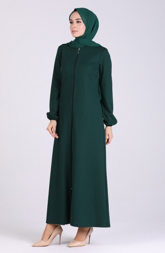 Abayas Vert emeraude 3058-03