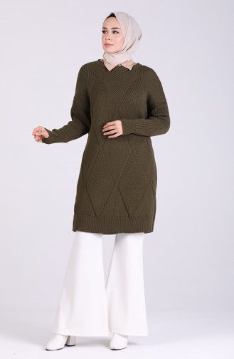 Khaki Pullover 4238-01