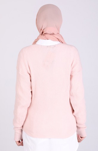 Pulverpink Pullover 0600-02