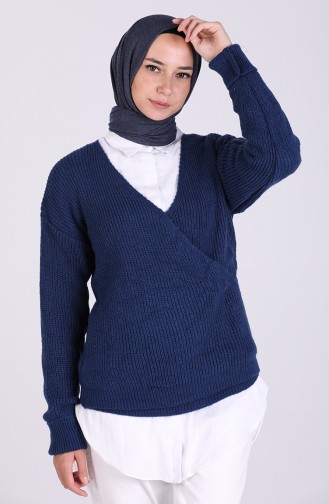Navy Blue Sweater 0600-03