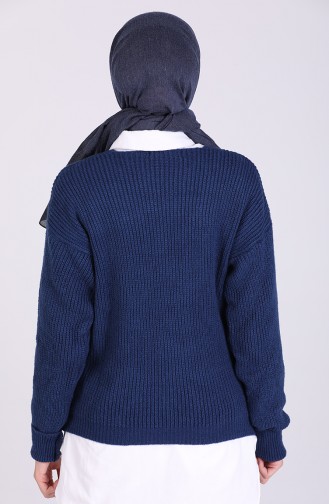 Navy Blue Sweater 0600-03