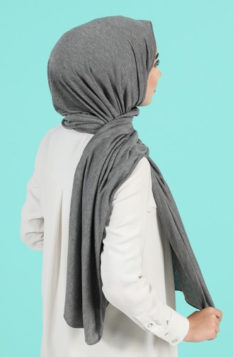 Dark Gray Shawl 13112-34