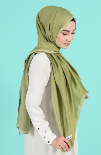 Light Khaki Green Shawl 13190-11