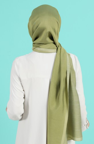 Light Khaki Green Sjaal 13190-11