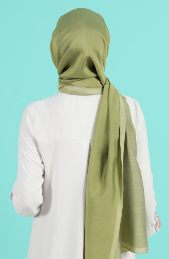 Light Khaki Green Shawl 13190-11