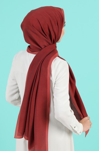 Dark Claret Red Shawl 13190-21