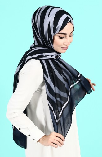 Navy Blue Shawl 95349-03