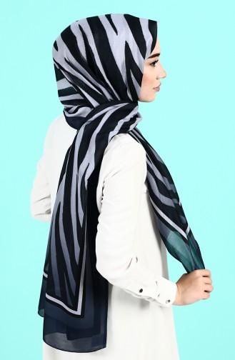 Navy Blue Shawl 95349-03