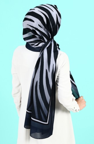 Navy Blue Shawl 95349-03