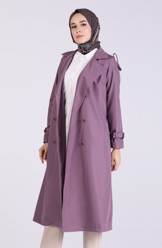 Lilac Trench Coats Models 5069-07