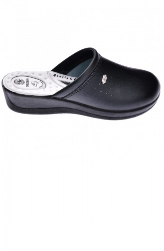 Black Summer Slippers 20YTERGEZ000006_B