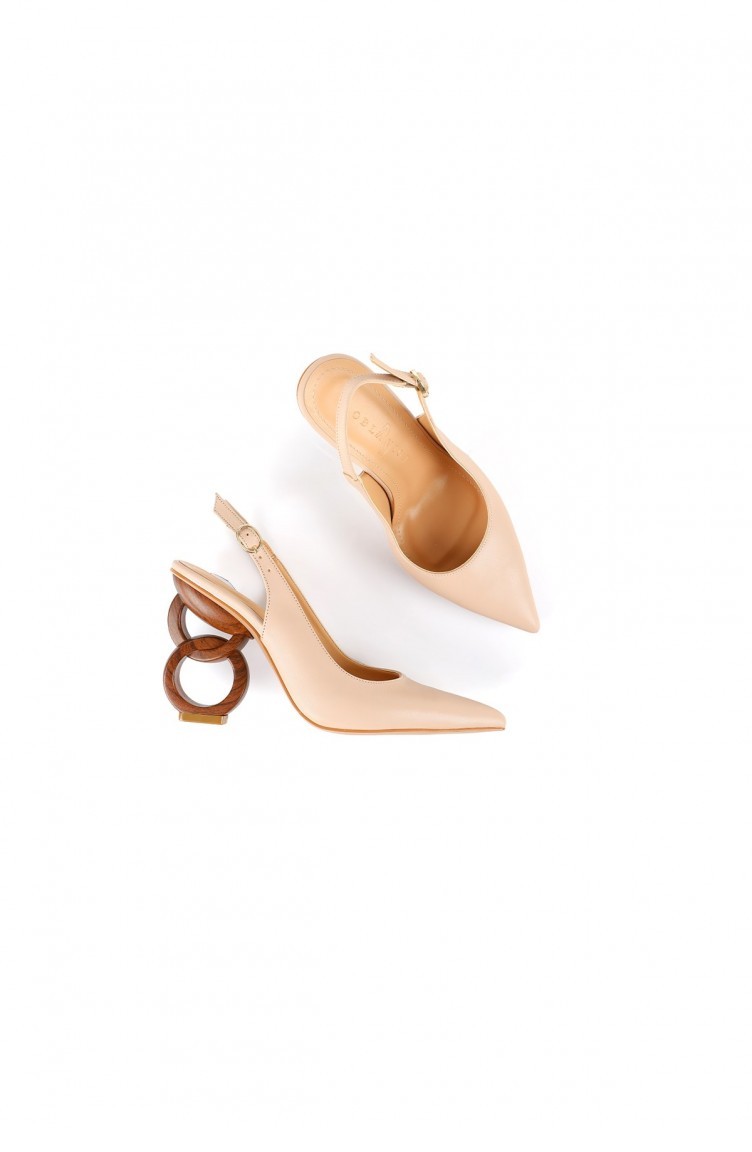 skin color high heels