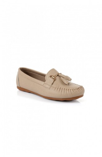 Beige Tägliche Schuhe 1123.BEJ