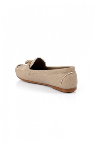 Beige Tägliche Schuhe 1123.BEJ