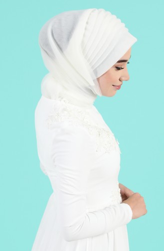 Cream Ready to wear Turban 1143-02