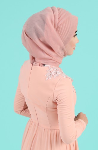 Turban Pret-a-Porter Rose Pâle 1143-07