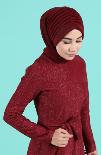 Claret red Ready to wear Turban 1143-15