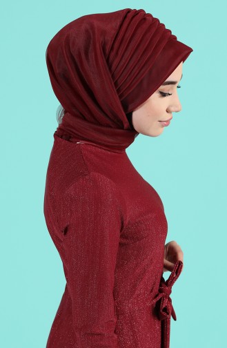 Claret red Ready to wear Turban 1143-15