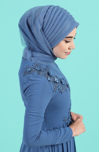 Indigo Ready to Wear Turban 1143-16