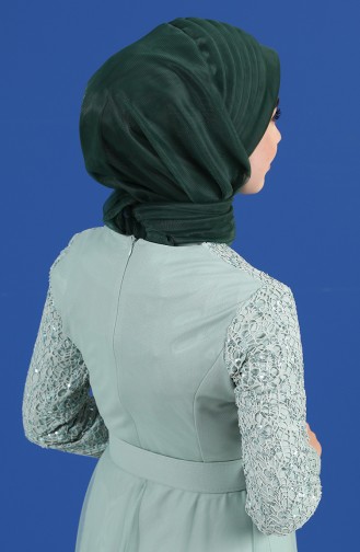 Emerald Green Ready to Wear Turban 1143-18