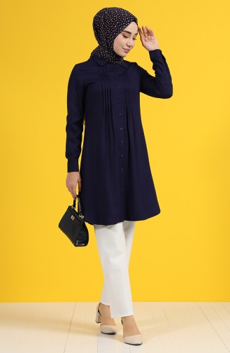 Navy Blue Tuniek 8165-02