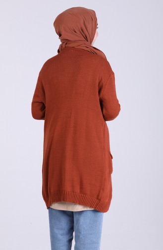 Brick Red Cardigans 0605-03