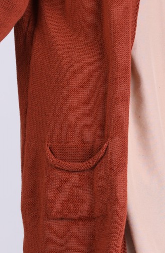 Brick Red Cardigans 0605-03