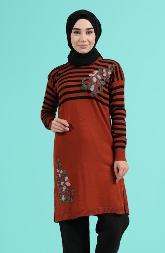 Brick Red Sweater 1466-03