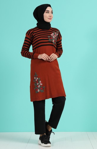 Brick Red Sweater 1466-03