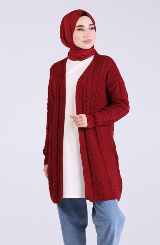 Claret Red Sweater 0604-02