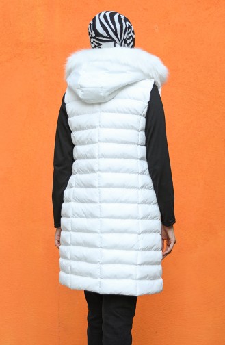 Ecru Gilet 1468-02