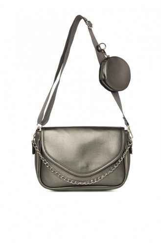Silver Gray Shoulder Bag 8682166061884