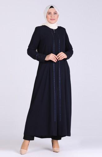 Abayas Bleu Marine 1044-04