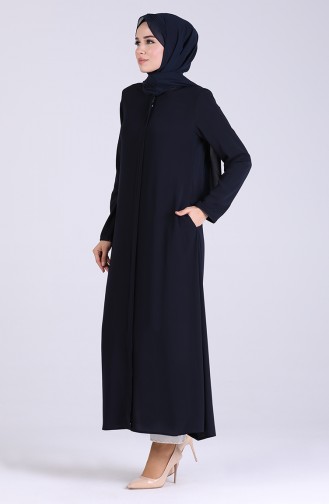 Navy Blue Abaya 1047-04