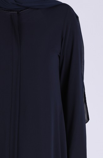 Abayas Bleu Marine 1047-04