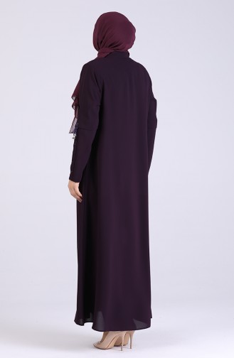 Purple Abaya 2008-02
