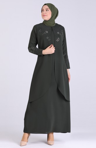 Habillé Hijab Khaki 2021-06