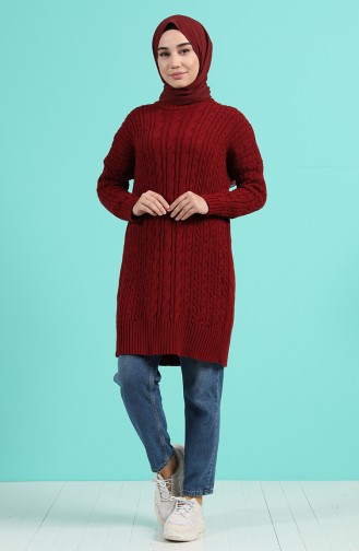 Pull Bordeaux 0601-04