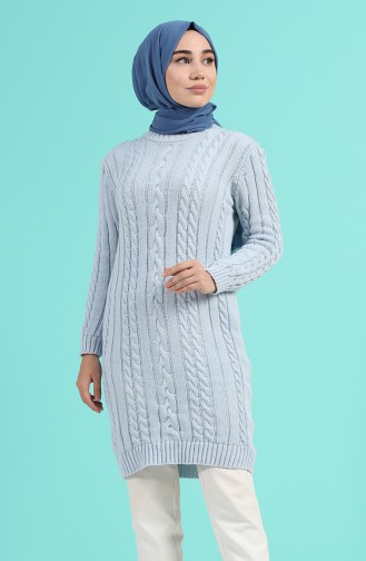 Eisblau Pullover 0611-02