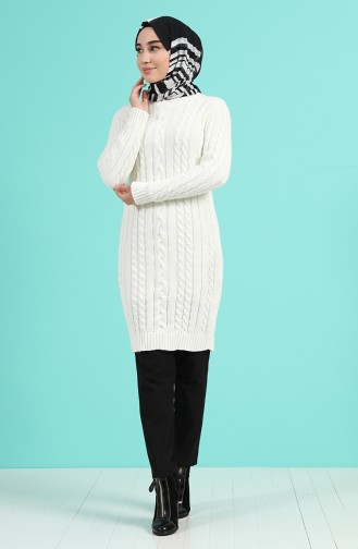 Ecru Sweater 0611-04