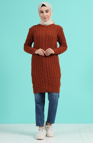 Brick Red Sweater 0611-06