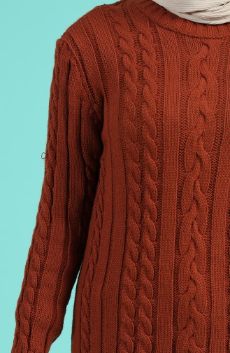 Brick Red Sweater 0611-06