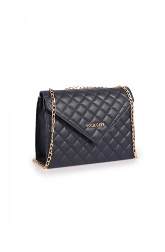 Navy Blue Shoulder Bag 32Z-03