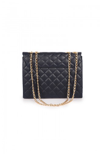 Navy Blue Shoulder Bag 32Z-03