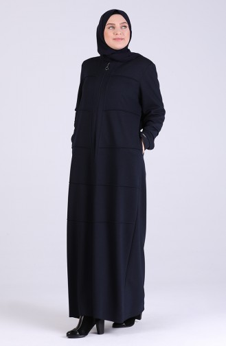 Dunkelblau Trenchcoat 5068-02