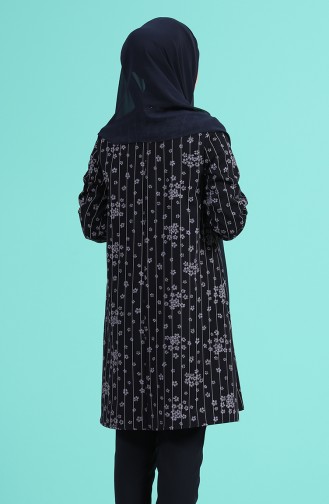 Navy Blue Tuniek 2174-01