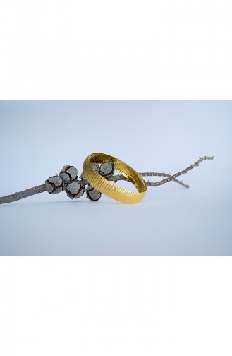 Oro90 Altın Kaplama Bilezik 0136W15D64 Altın Rengi
