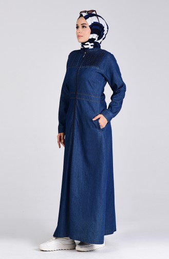 Abayas Bleu Marine 1031-02