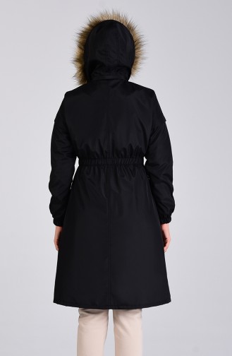 Manteau Noir 0128-02